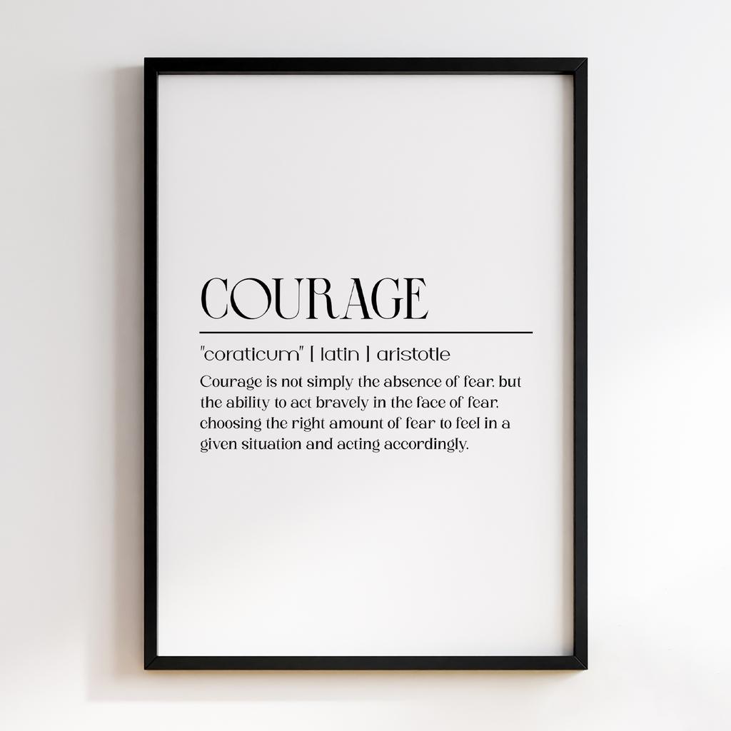 COURAGE WHITE