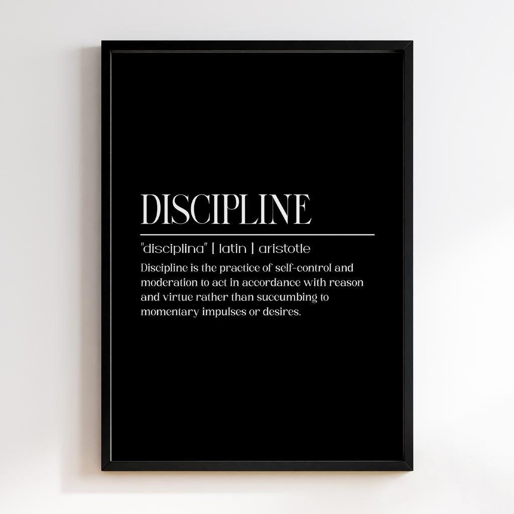 DISCIPLINE BLACK