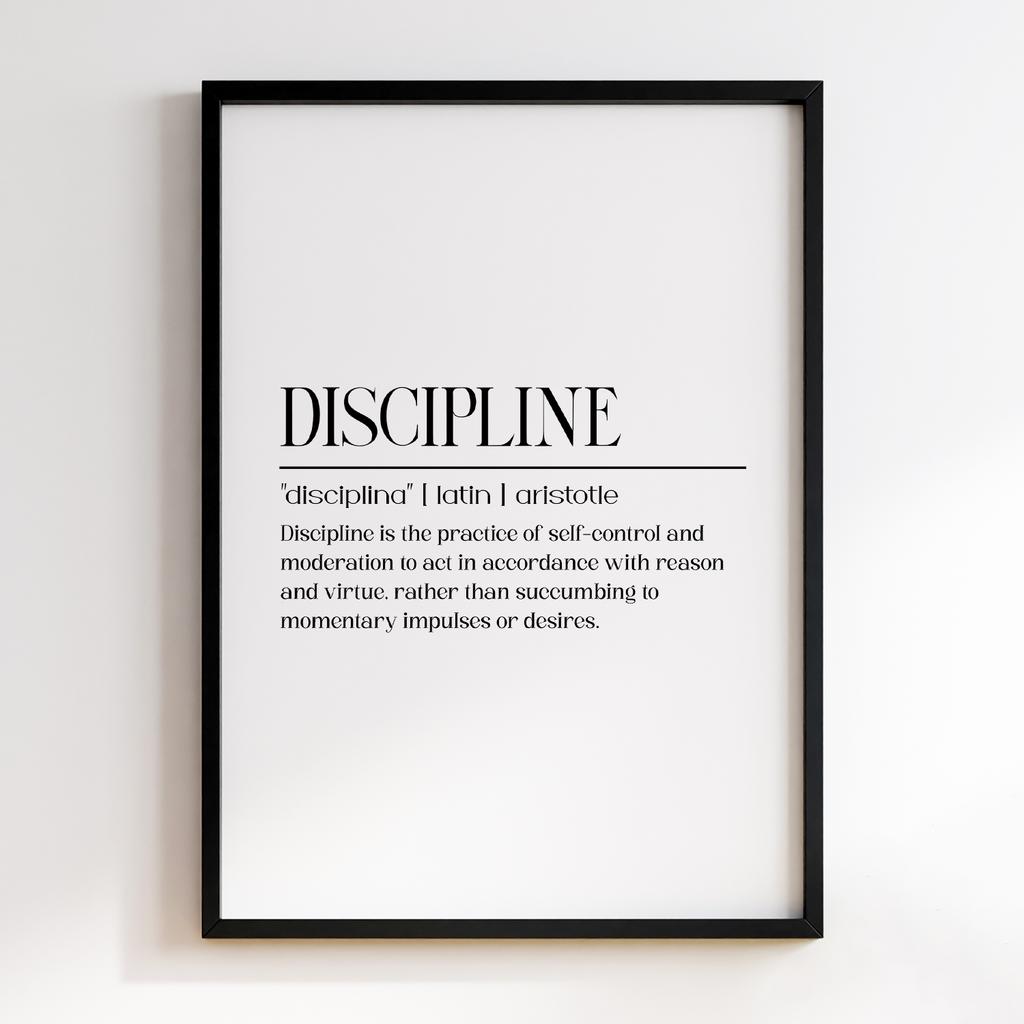 DISCIPLINE WHITE