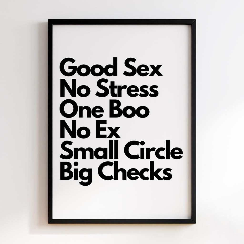 Good Sex no Stress
