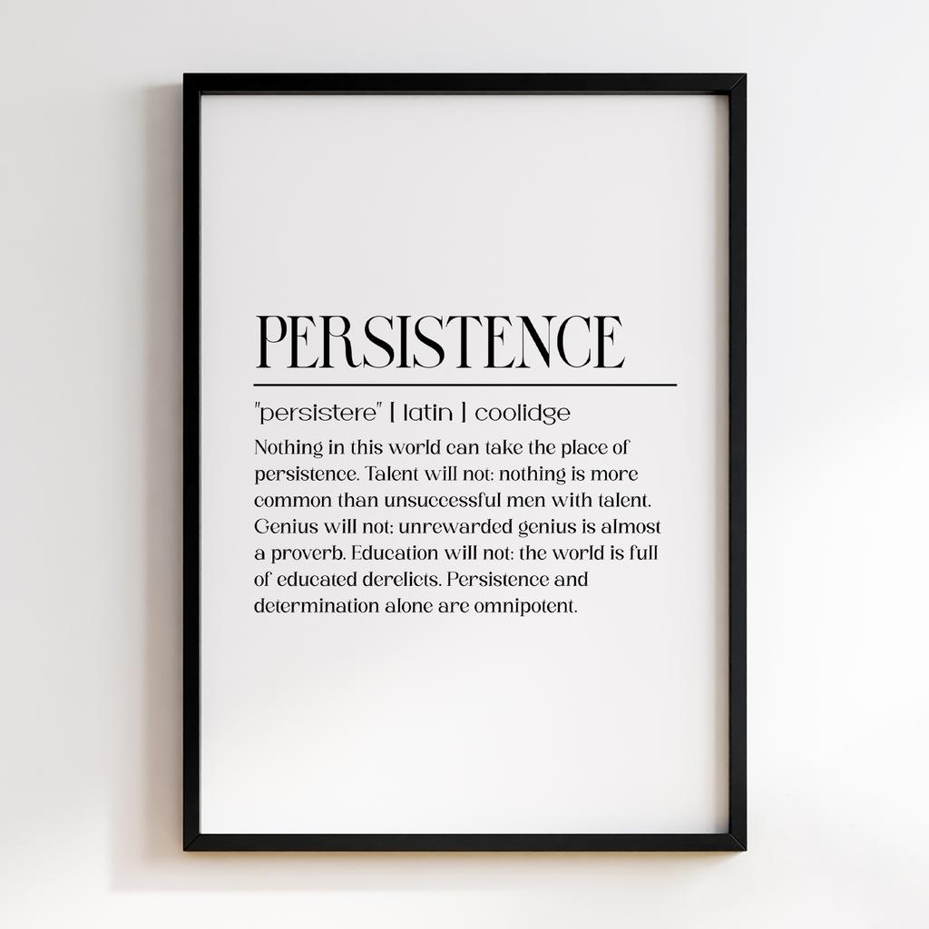 PERSISTENCE WHITE