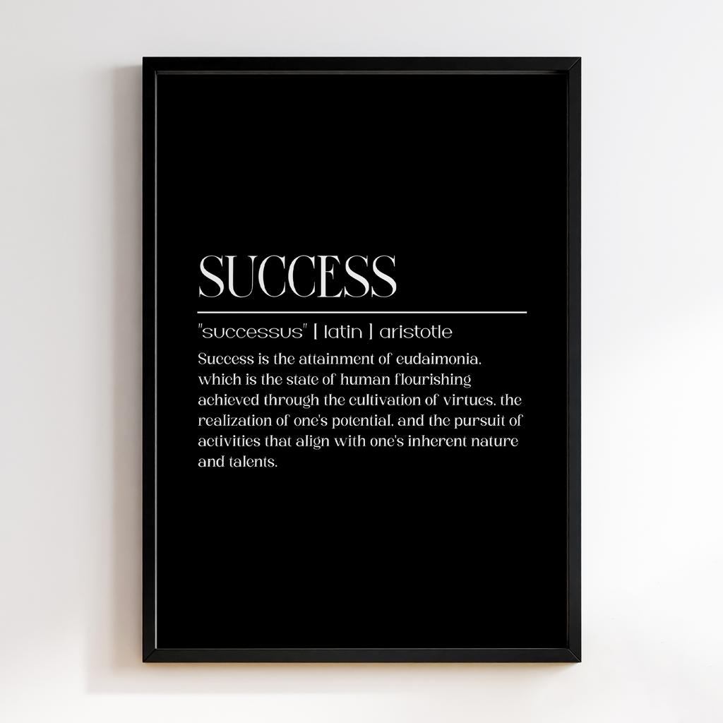 SUCCESS BLACK