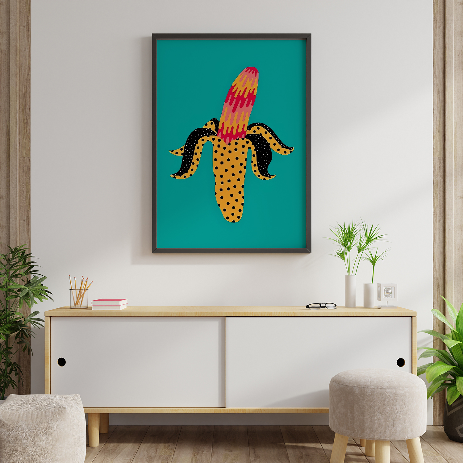 Pop-Art Banana