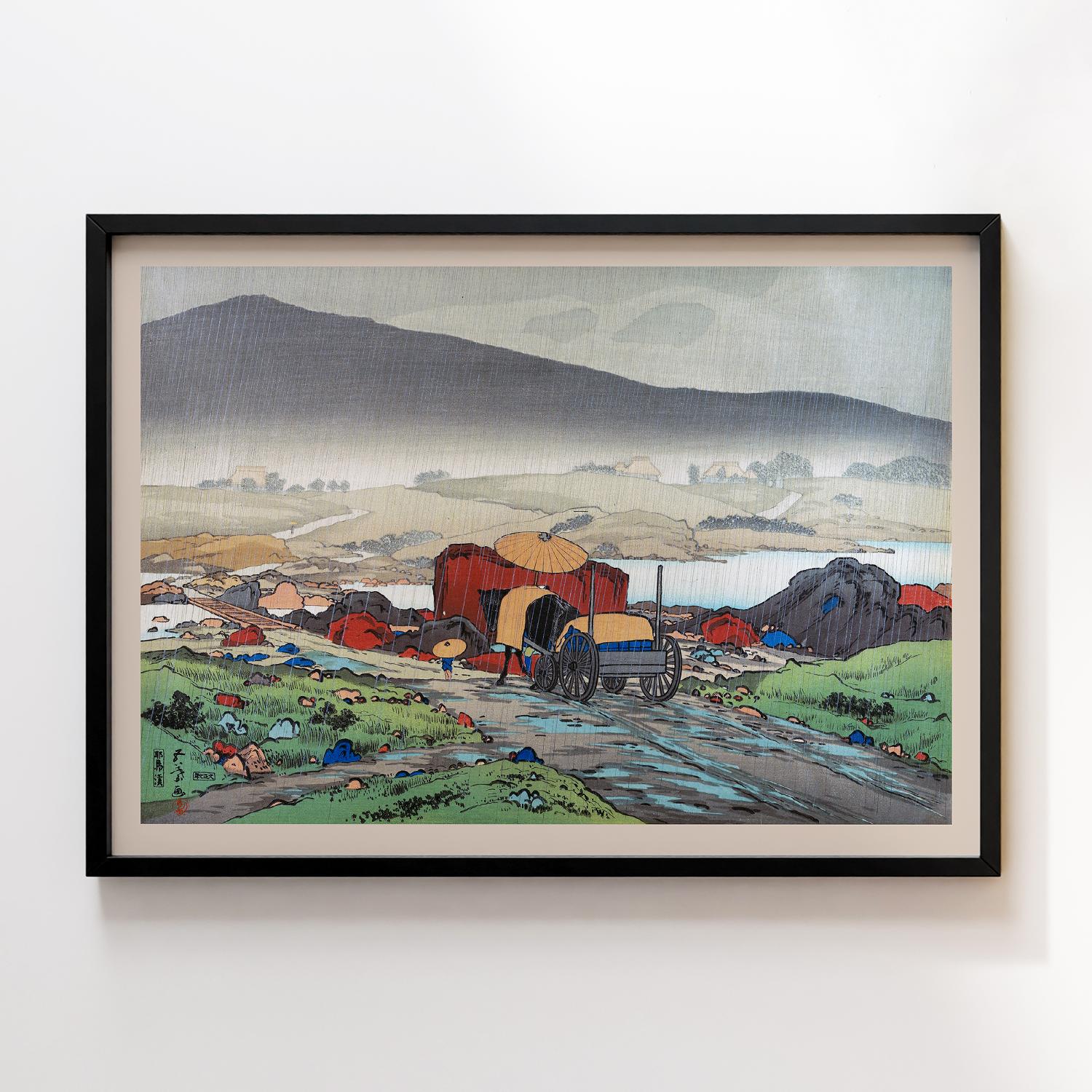 Yabakei (1918) by Goyo Hashiguchi