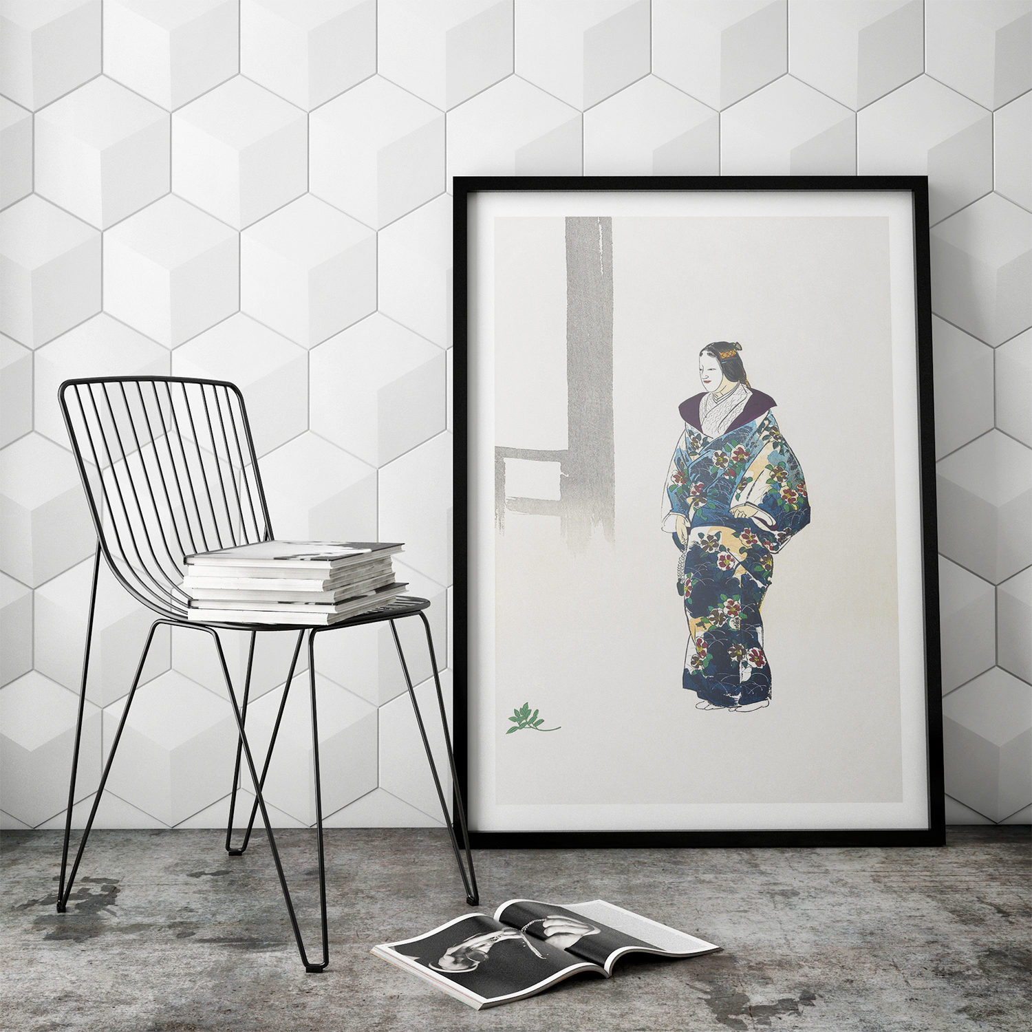 Actor in the No Play Tomonaga (1926) by Kogyo Tsukioka