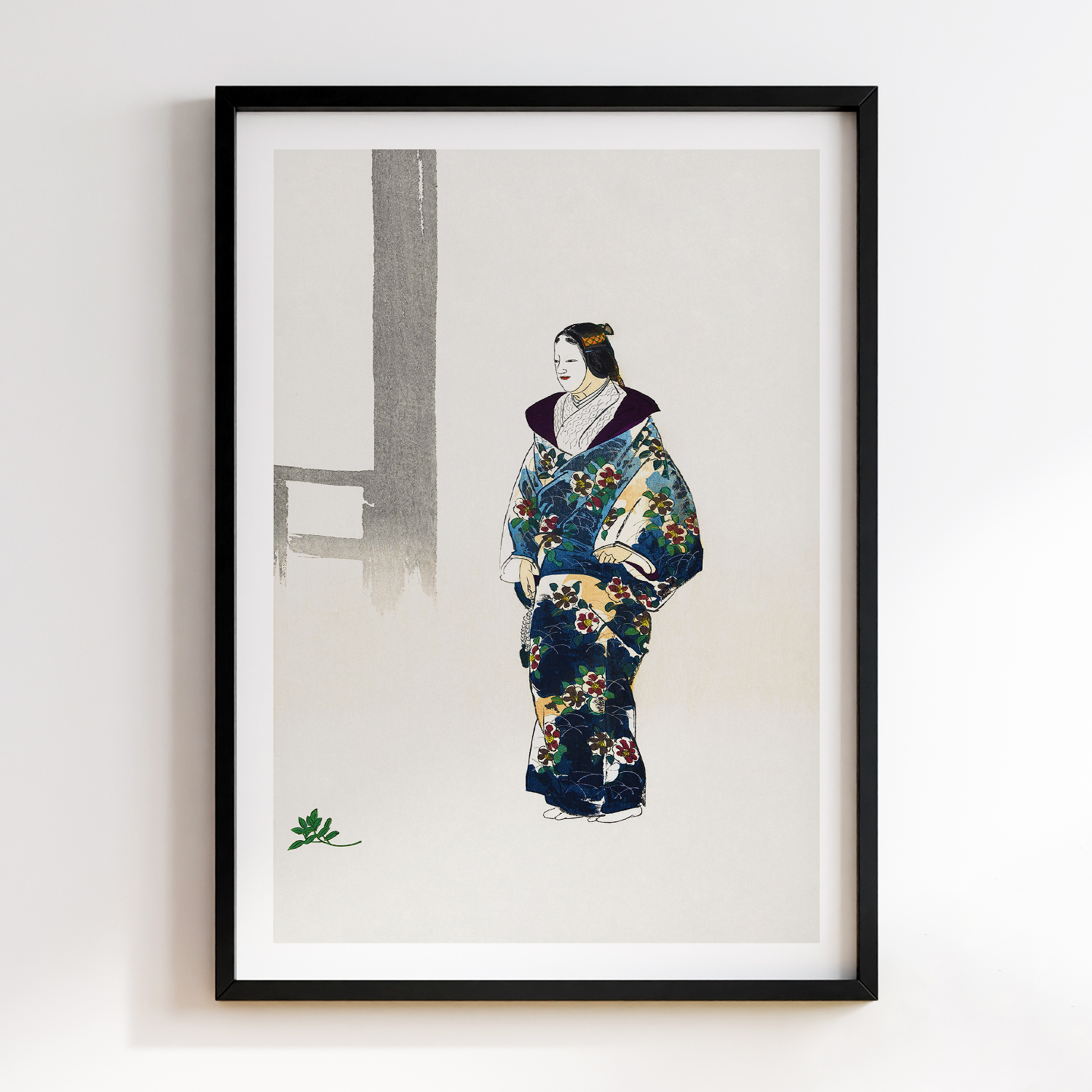 Actor in the No Play Tomonaga (1926) by Kogyo Tsukioka