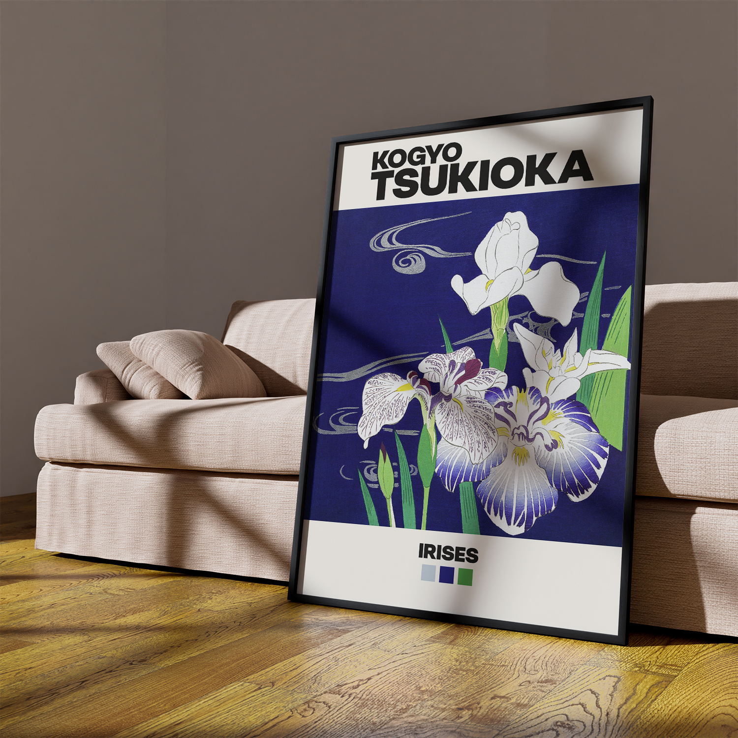 Irises (1890–1900) by Kogyo Tsukioka #1