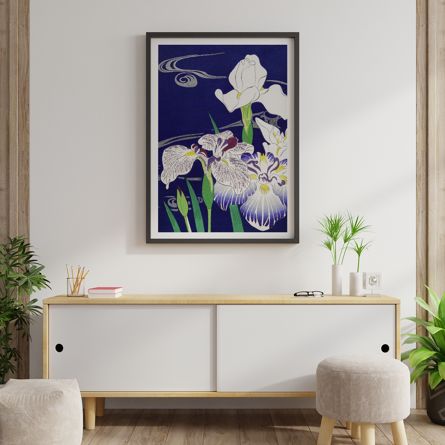 Irises (1890–1900) by Kogyo Tsukioka #2