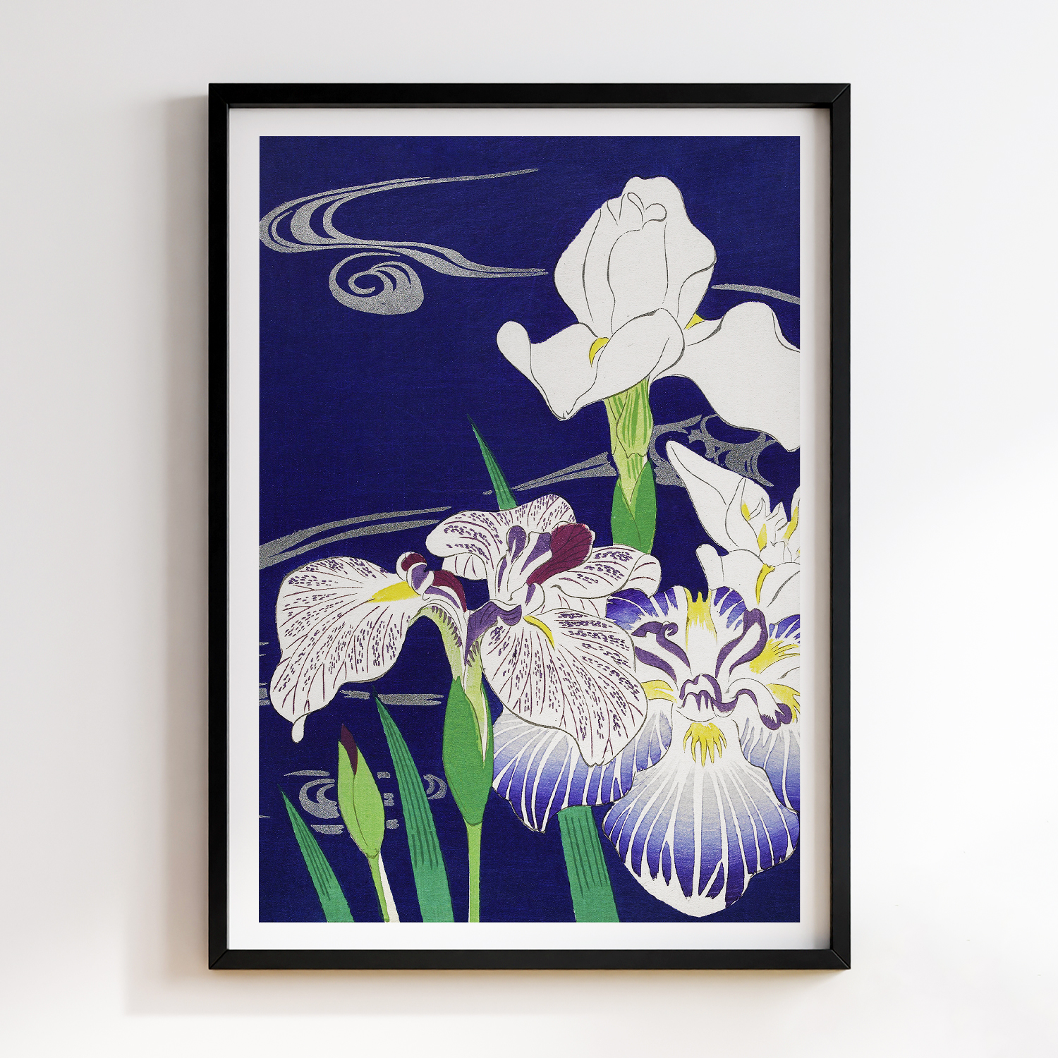 Irises (1890–1900) by Kogyo Tsukioka #2