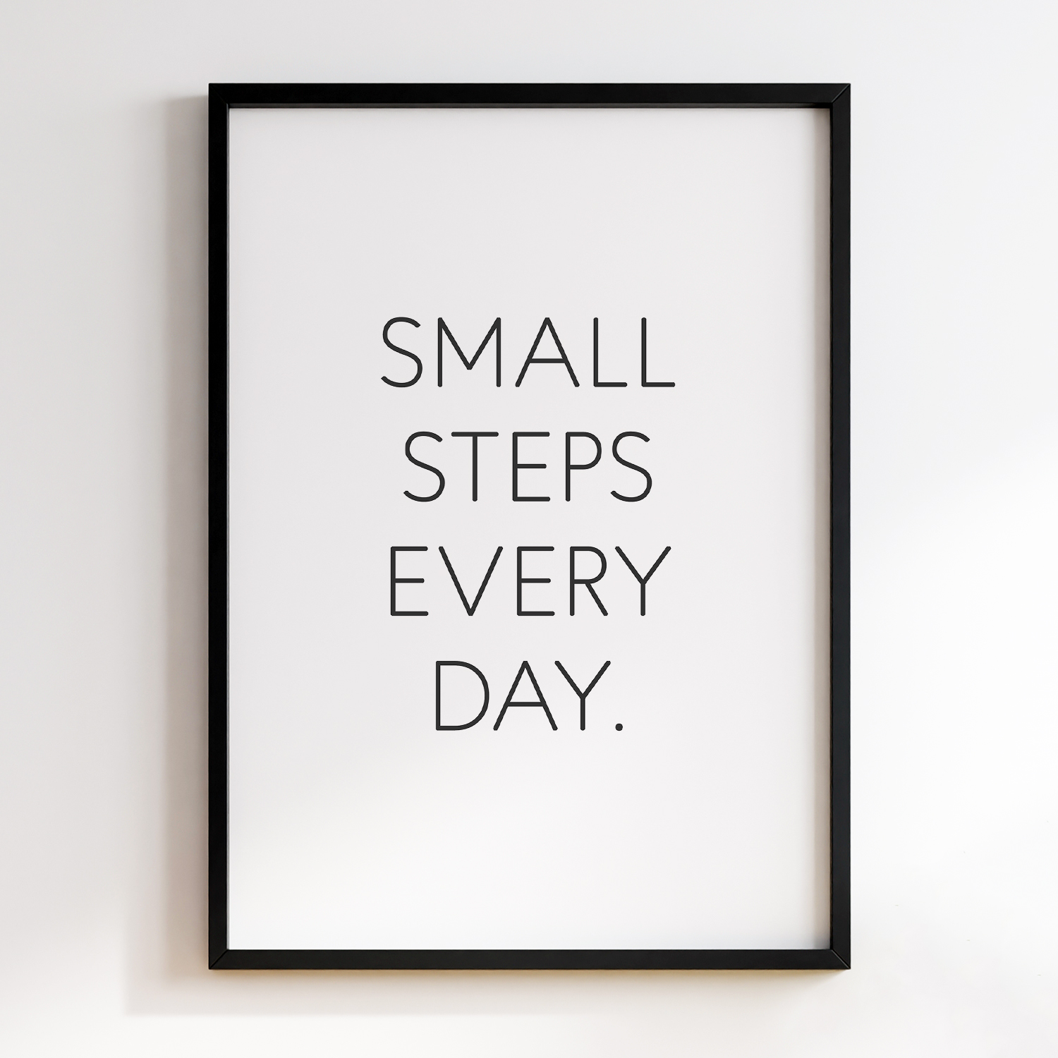 Small Steps Every Day