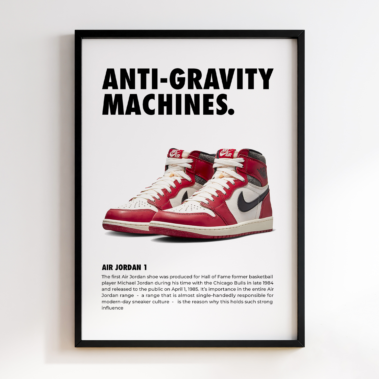 Nike Anti Gravity Machine Jordan 1