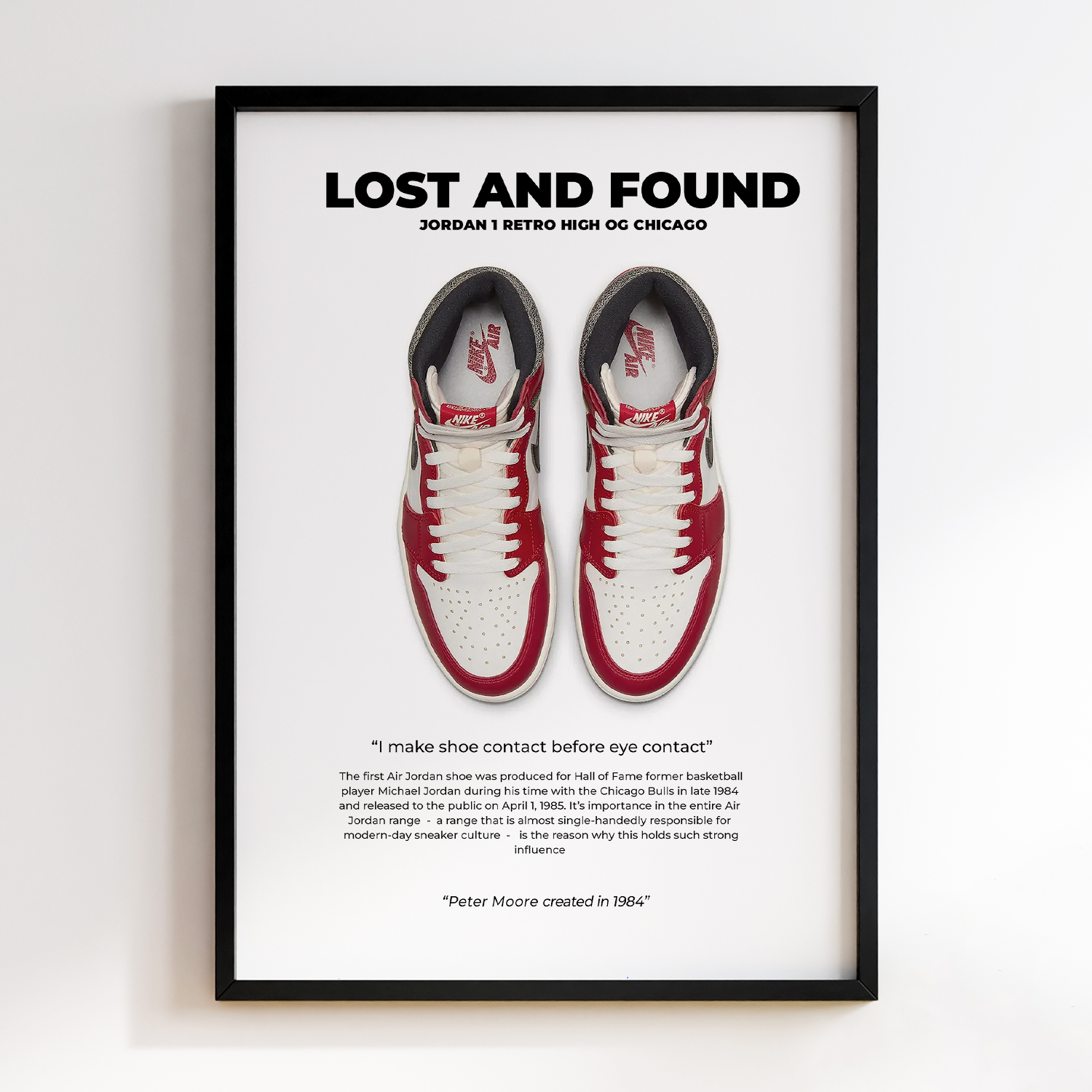 Nike Lost and Found Machine Jordan 1