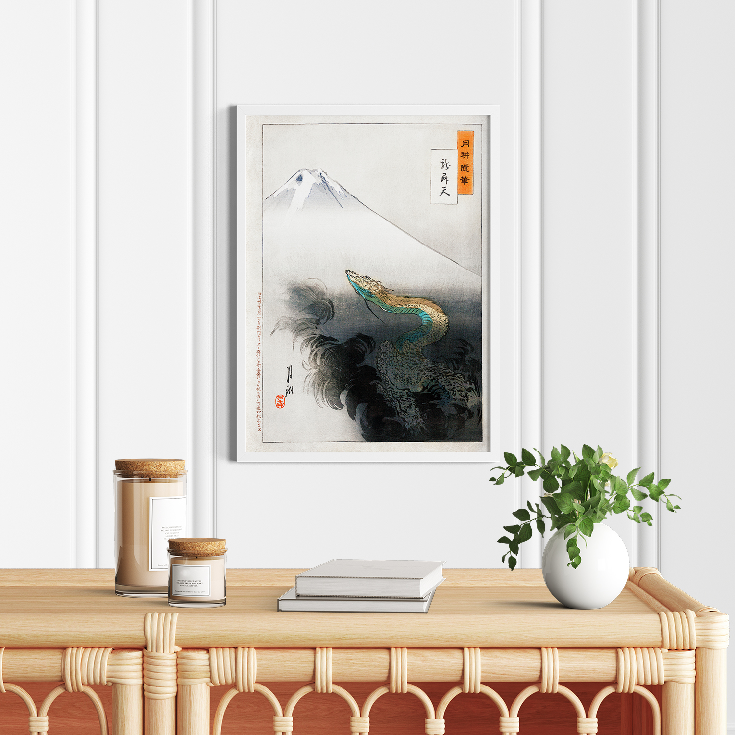 Ryu shoten (1897) by Ogata Gekko