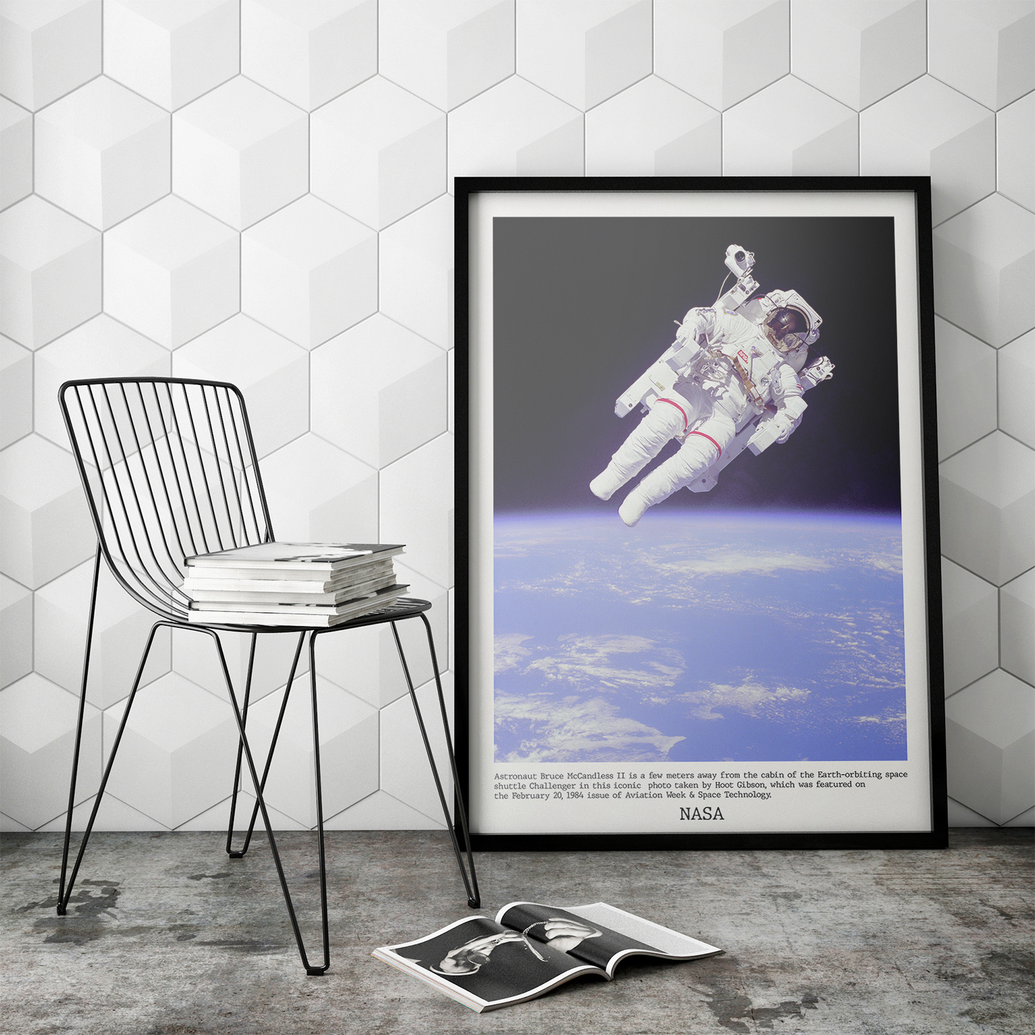 Astronaut Bruce McCandless II