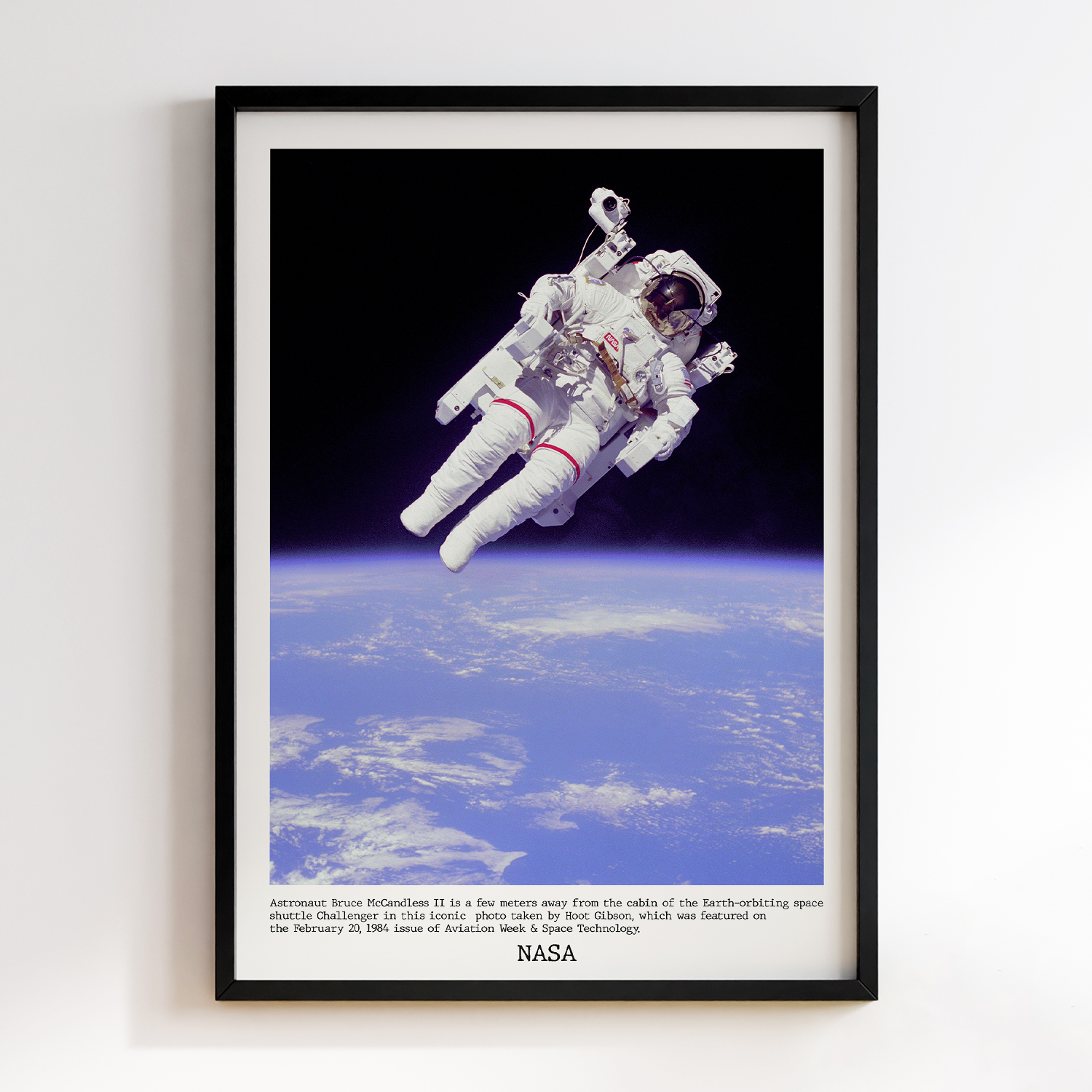 Astronaut Bruce McCandless II