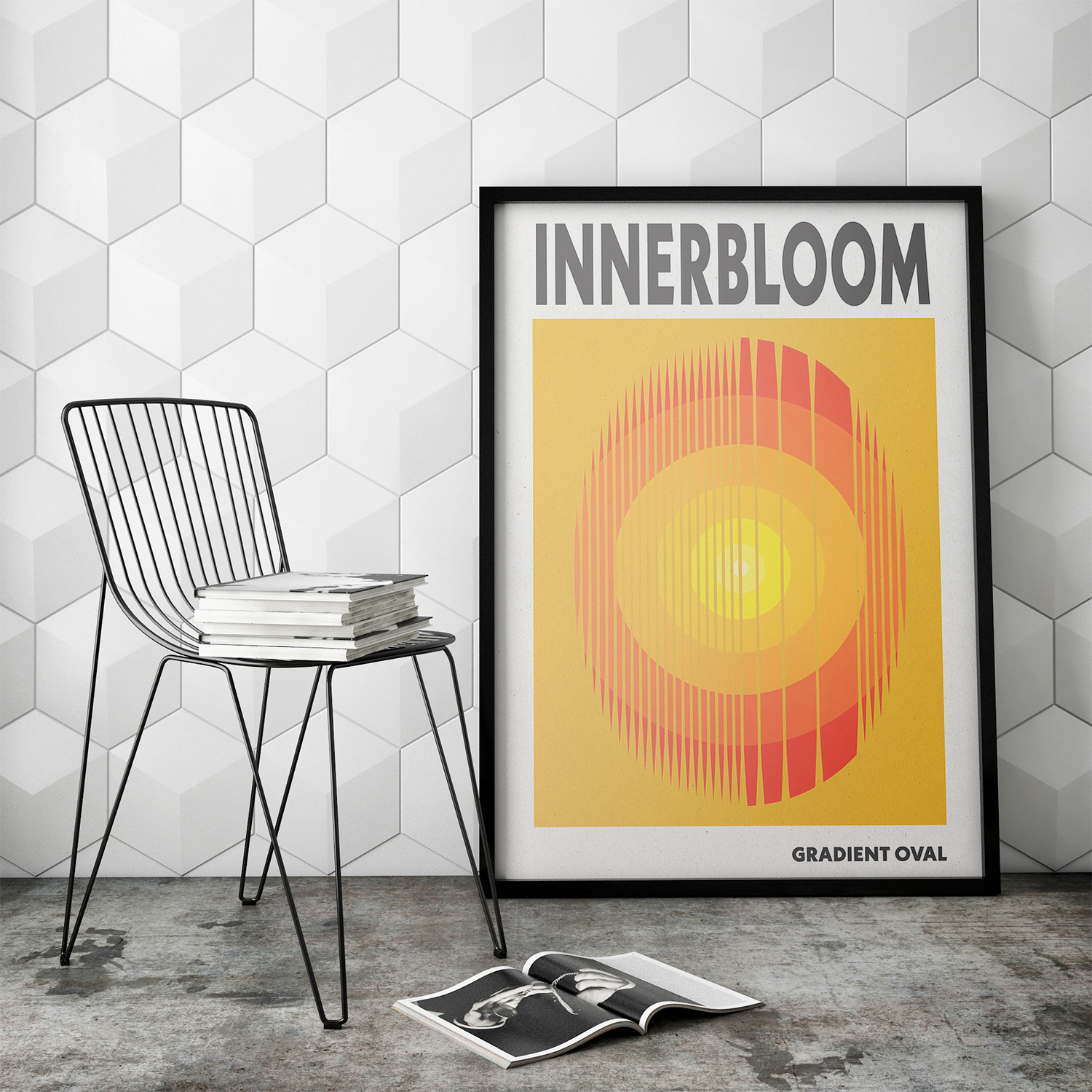 Innerbloon Gradient Oval