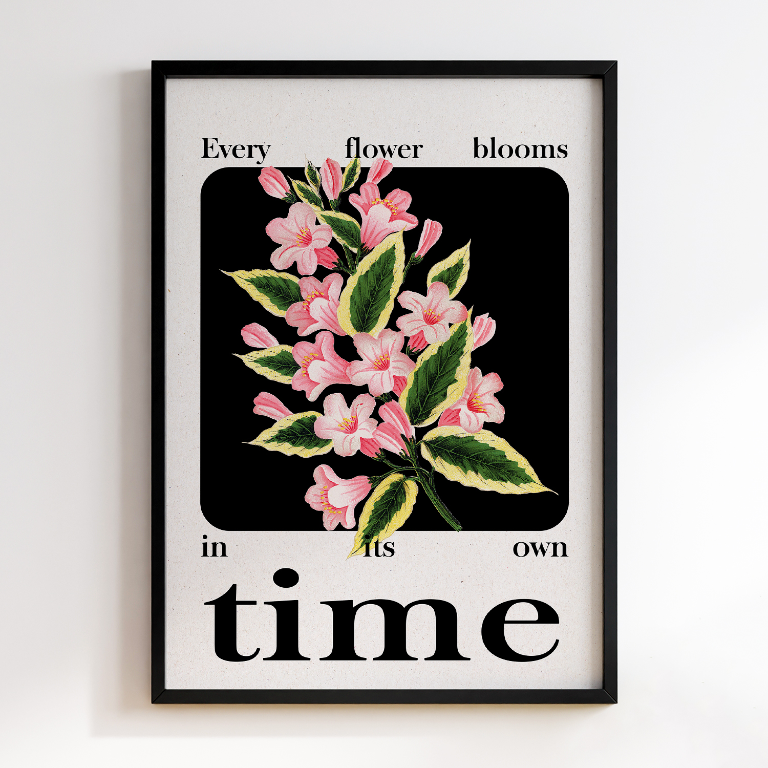 Every Flower Blooms in its Own Time