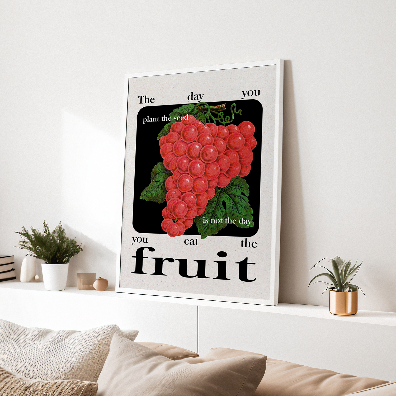 The Day You Plant the Seed is Not the Day You Eat the Fruit