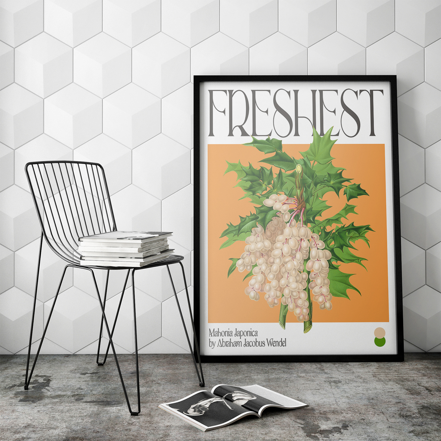 Botanical Mahonia Japonica