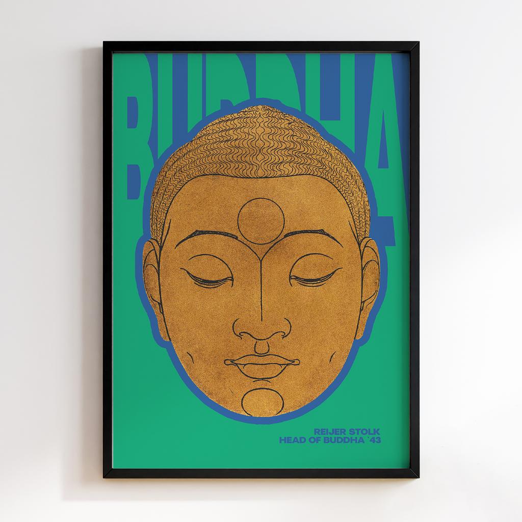 Head of Buddha by Reijer Stolk