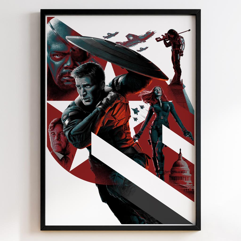 Перший месник: Друга війна | Captain America The Winter Soldier #12629