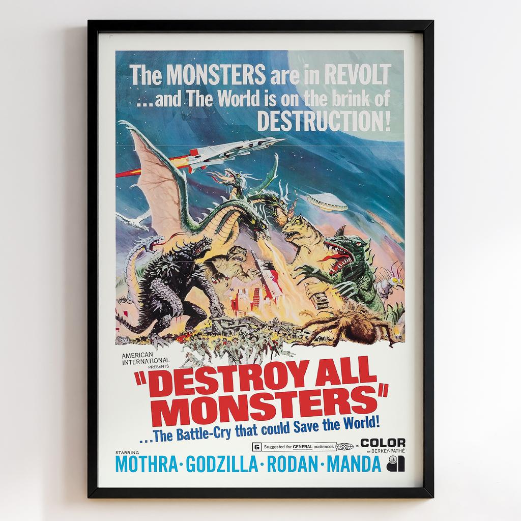 Знищити всіх монстрів | Destroy All Monsters 1968 #1296