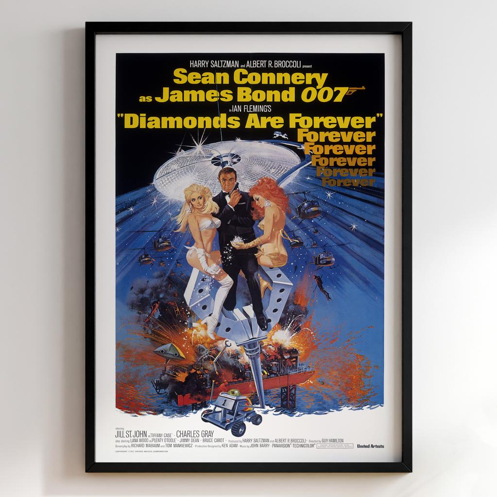 Джеймс Бонд 007 | Diamonds Are Forever 1971 #11254