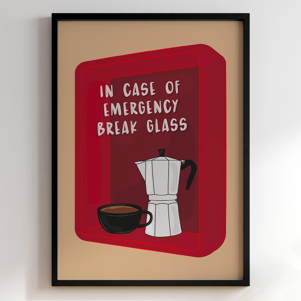 Постер з кавою | Cтильна картина для кавʼярень