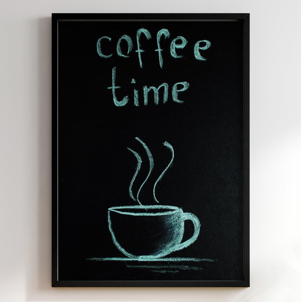 Постер з кавою | Cтильна картина для кавʼярень