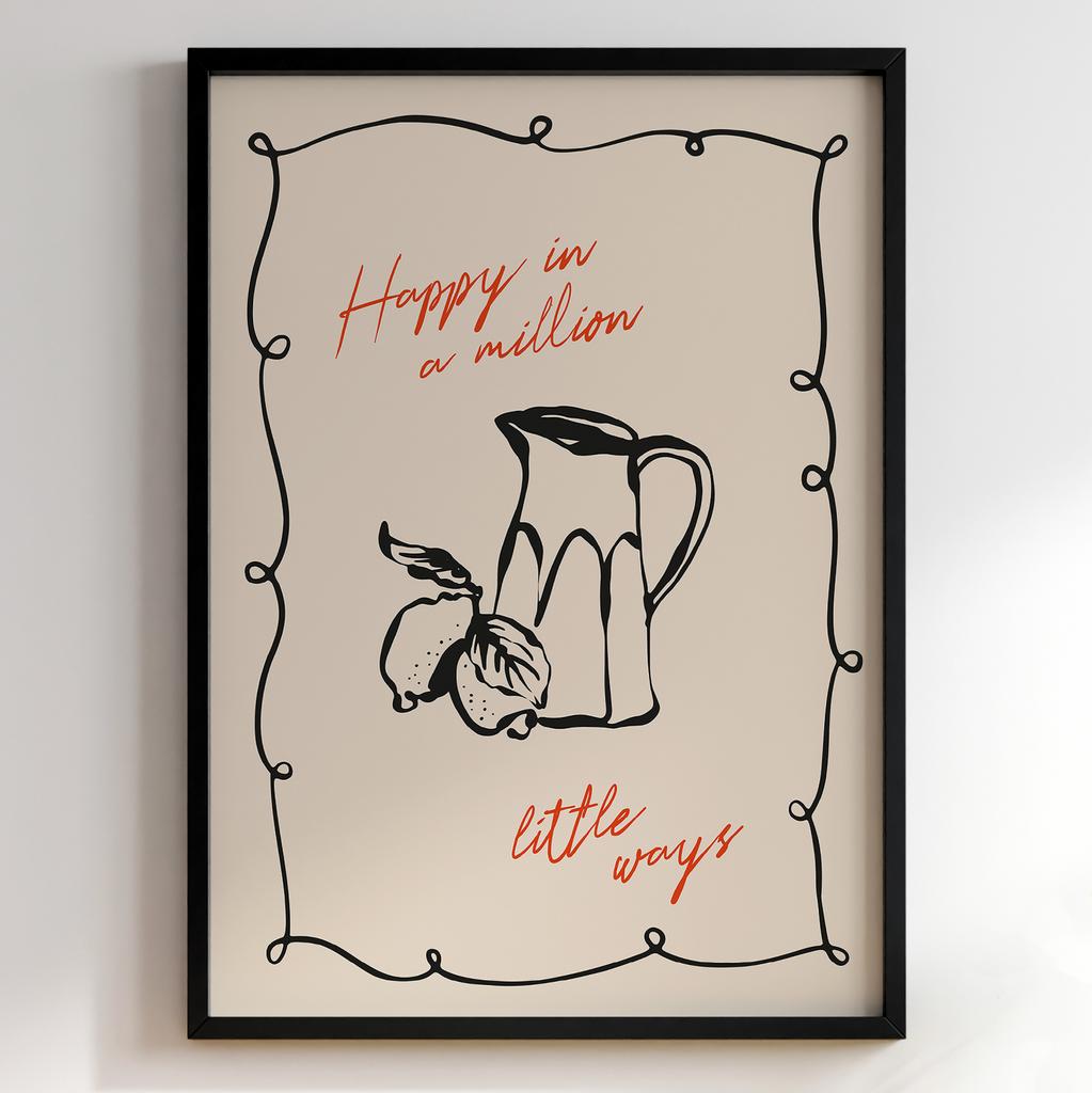 Постер з кавою | Cтильна картина для кавʼярень