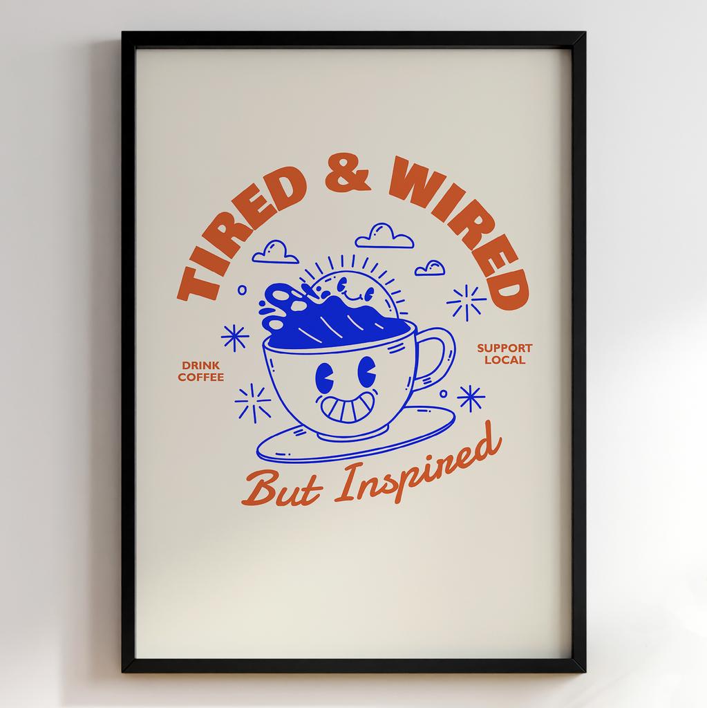 Постер з кавою | Cтильна картина для кавʼярень