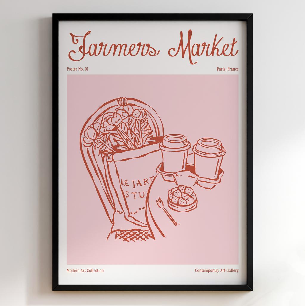 Постер з кавою | Cтильна картина для кавʼярень