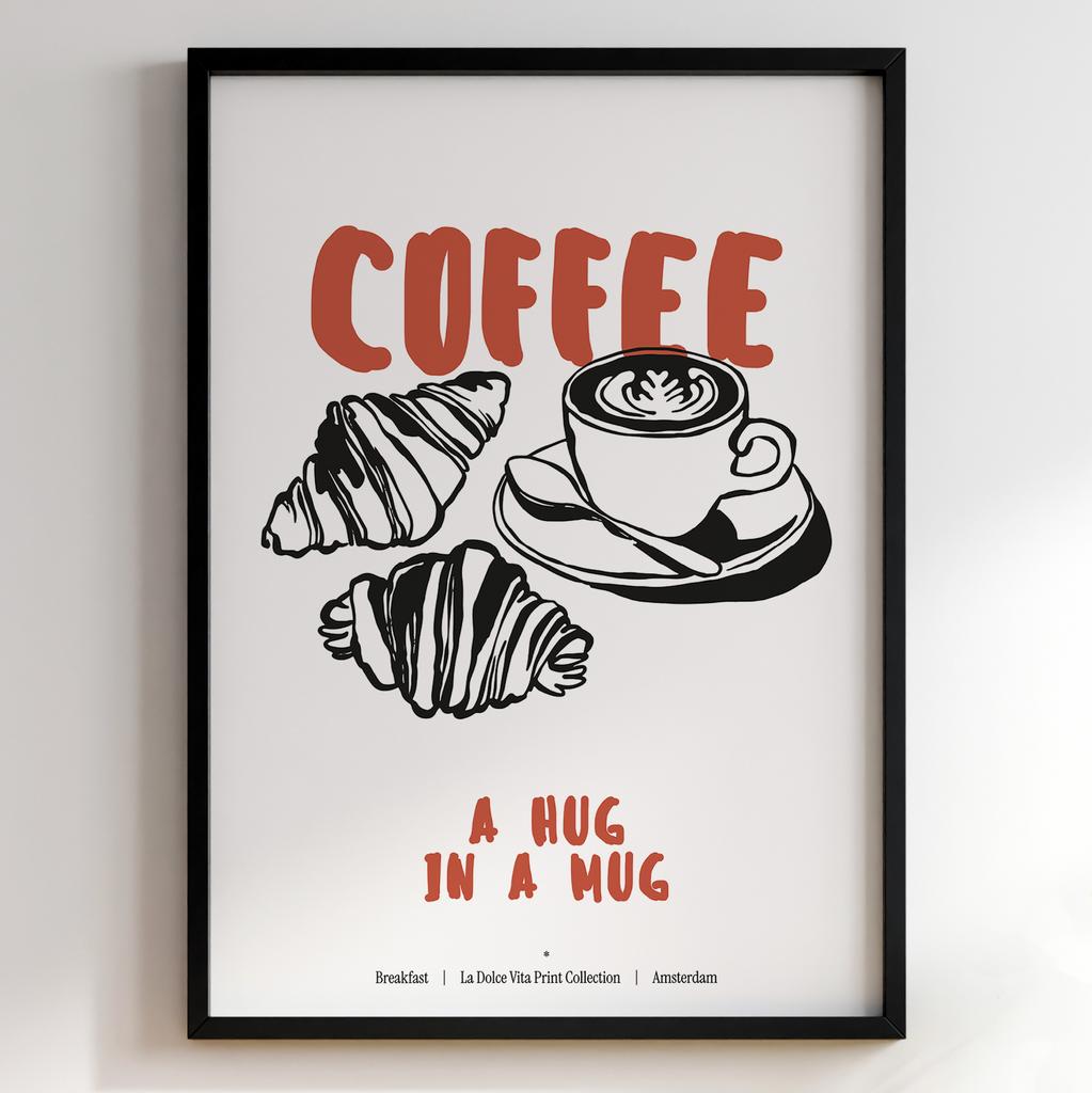Постер з кавою | Cтильна картина для кавʼярень