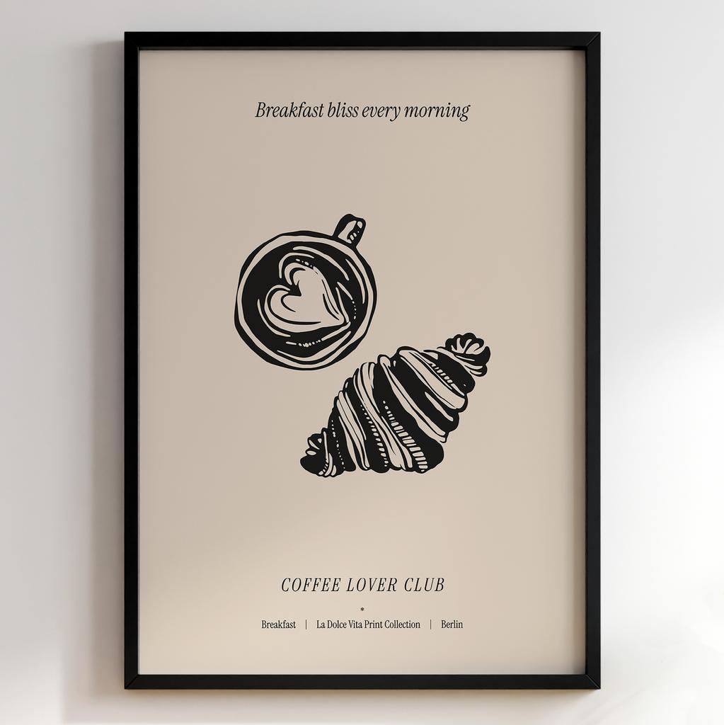 Постер з кавою | Cтильна картина для кавʼярень