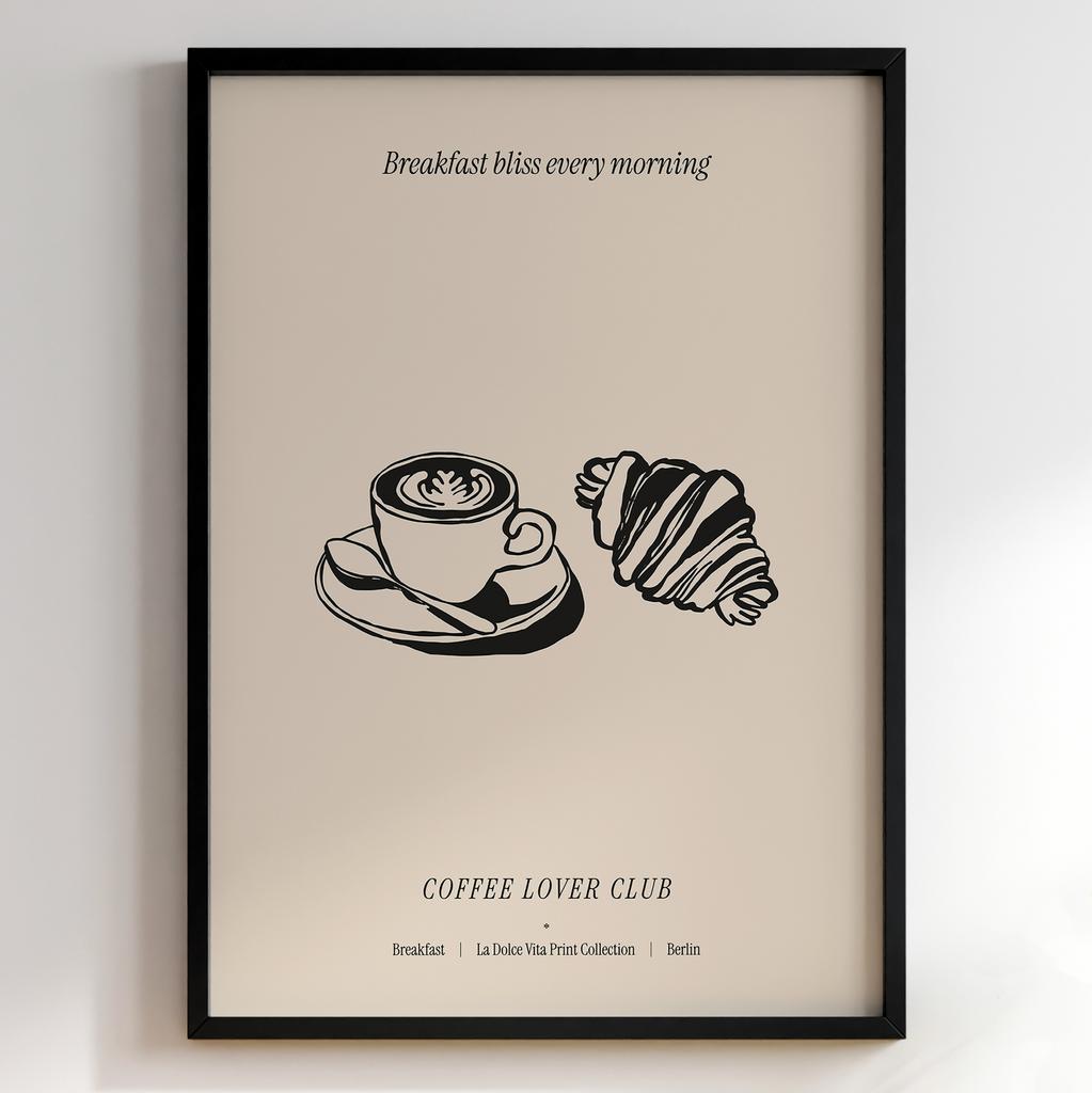 Постер з кавою | Cтильна картина для кавʼярень