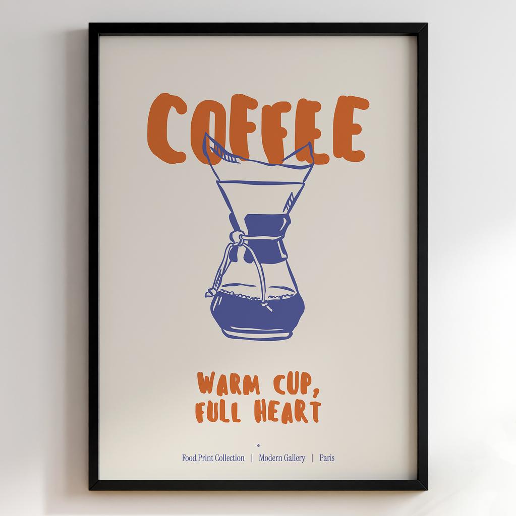Постер з кавою | Cтильна картина для кавʼярень