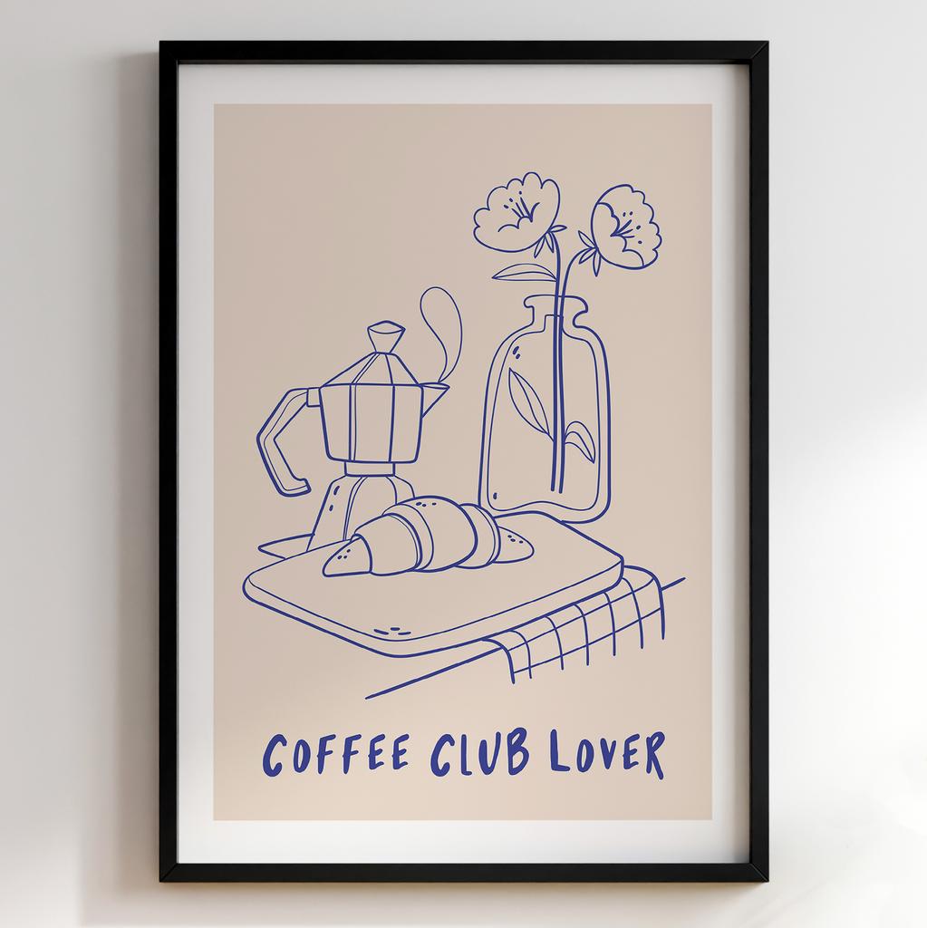 Постер з кавою | Cтильна картина для кавʼярень