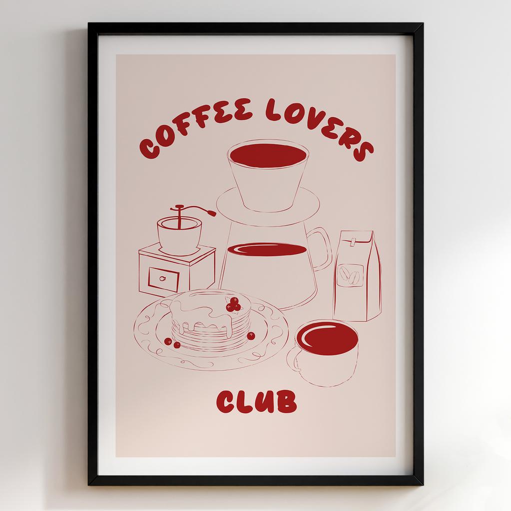 Постер з кавою | Cтильна картина для кавʼярень
