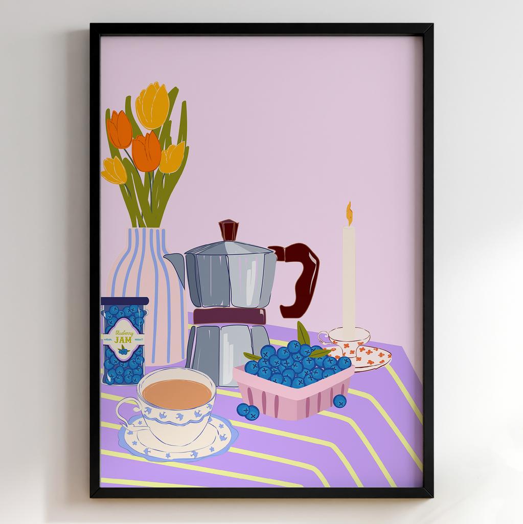 Постер з кавою | Cтильна картина для кавʼярень