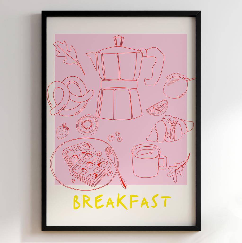 Постер з кавою | Cтильна картина для кавʼярень