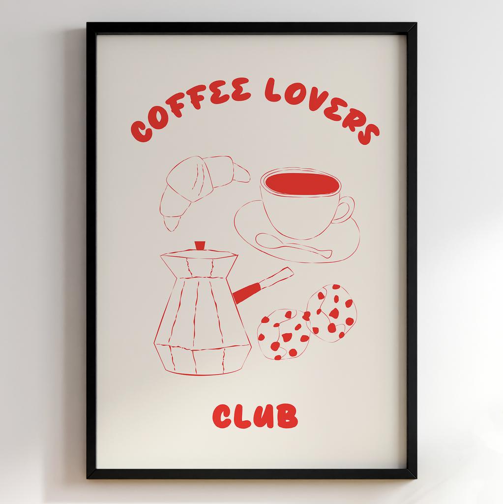 Постер з кавою | Cтильна картина для кавʼярень