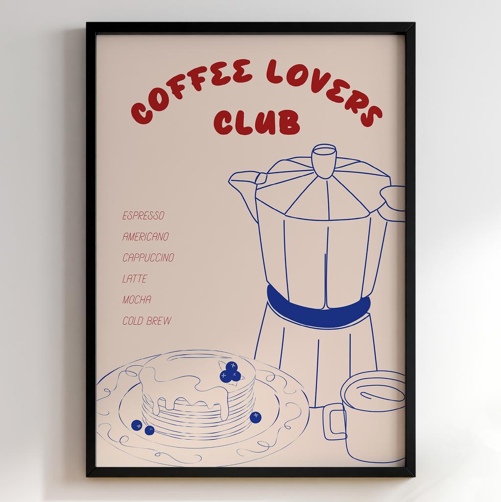 Постер з кавою | Cтильна картина для кавʼярень
