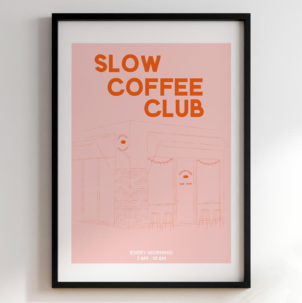 Постер з кавою | Cтильна картина для кавʼярень
