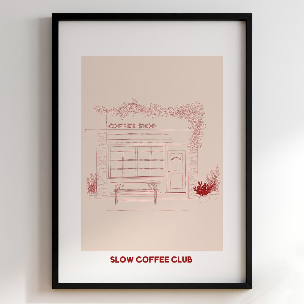 Постер з кавою | Cтильна картина для кавʼярень