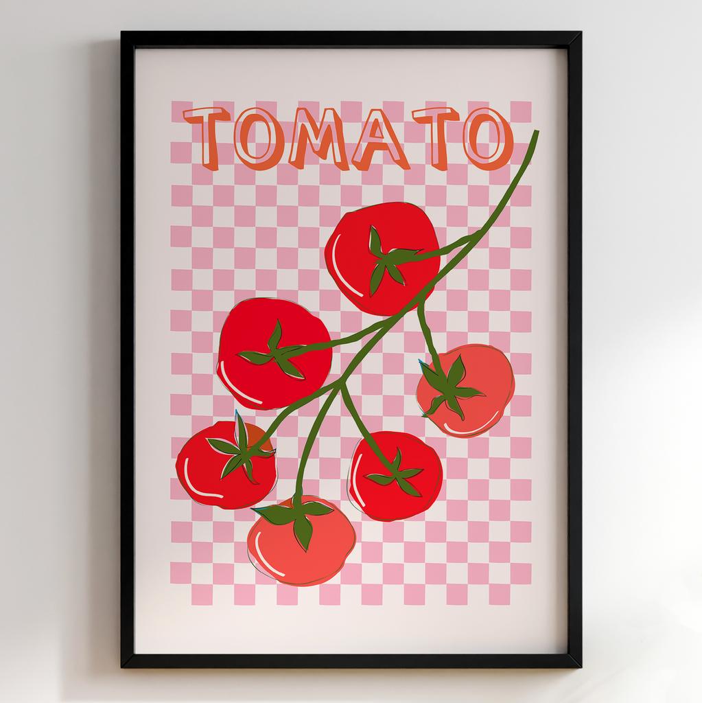 Пастельні постери з їжею | Декор для кухні у вінтажному стилі