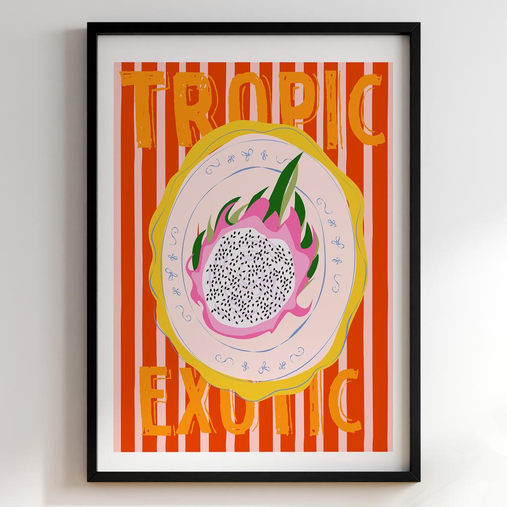 Пастельні постери з їжею | Декор для кухні у вінтажному стилі