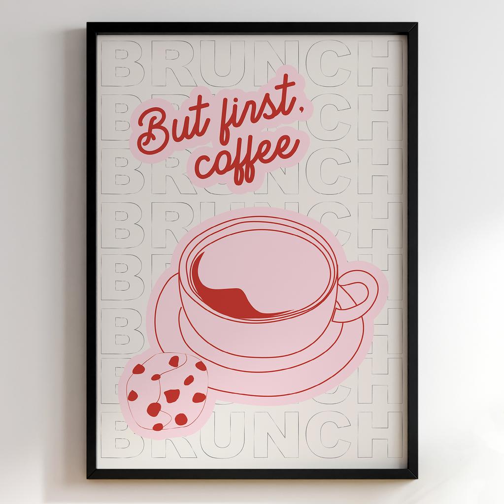 Пастельні постери з їжею | Декор для кухні у вінтажному стилі