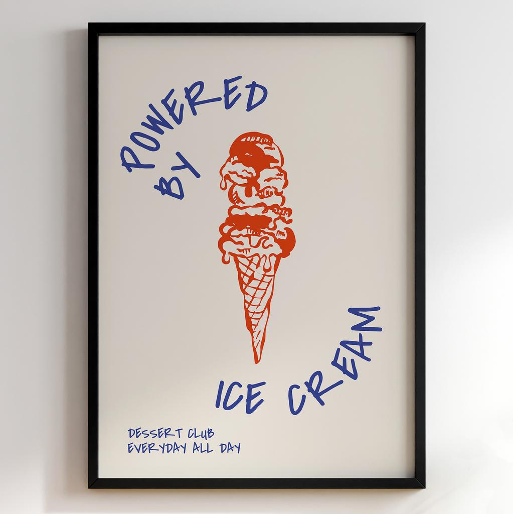 Пастельні постери з їжею | Декор для кухні у вінтажному стилі