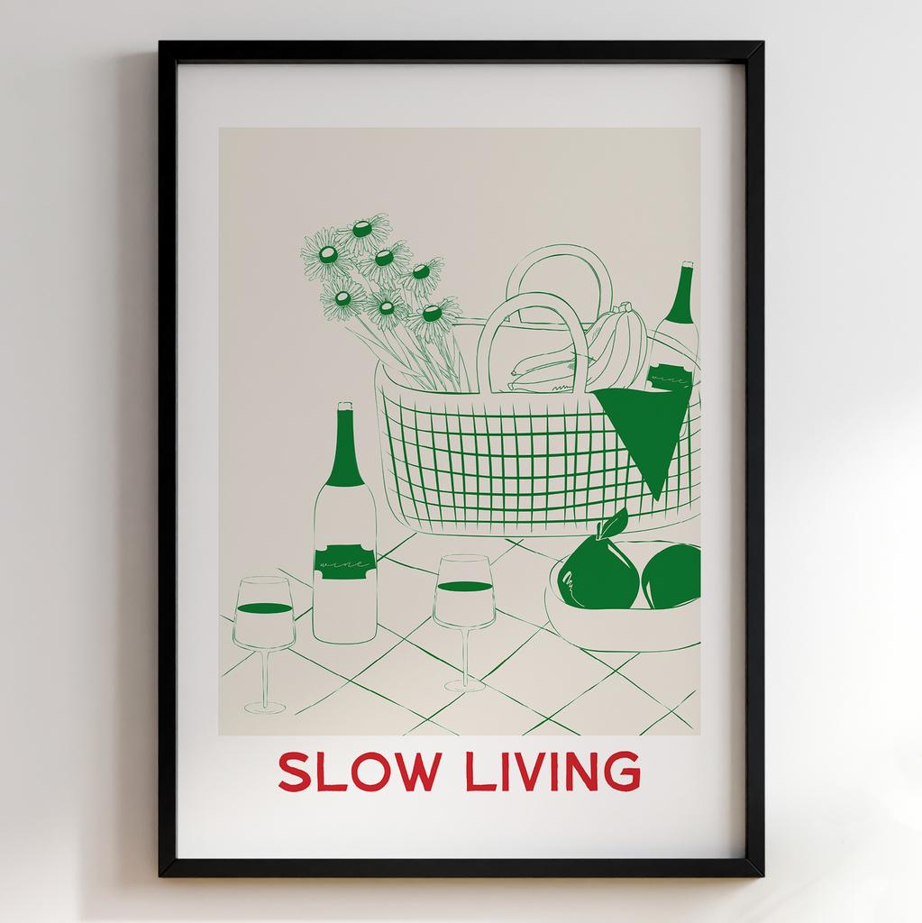 Пастельні постери з їжею | Декор для кухні у вінтажному стилі