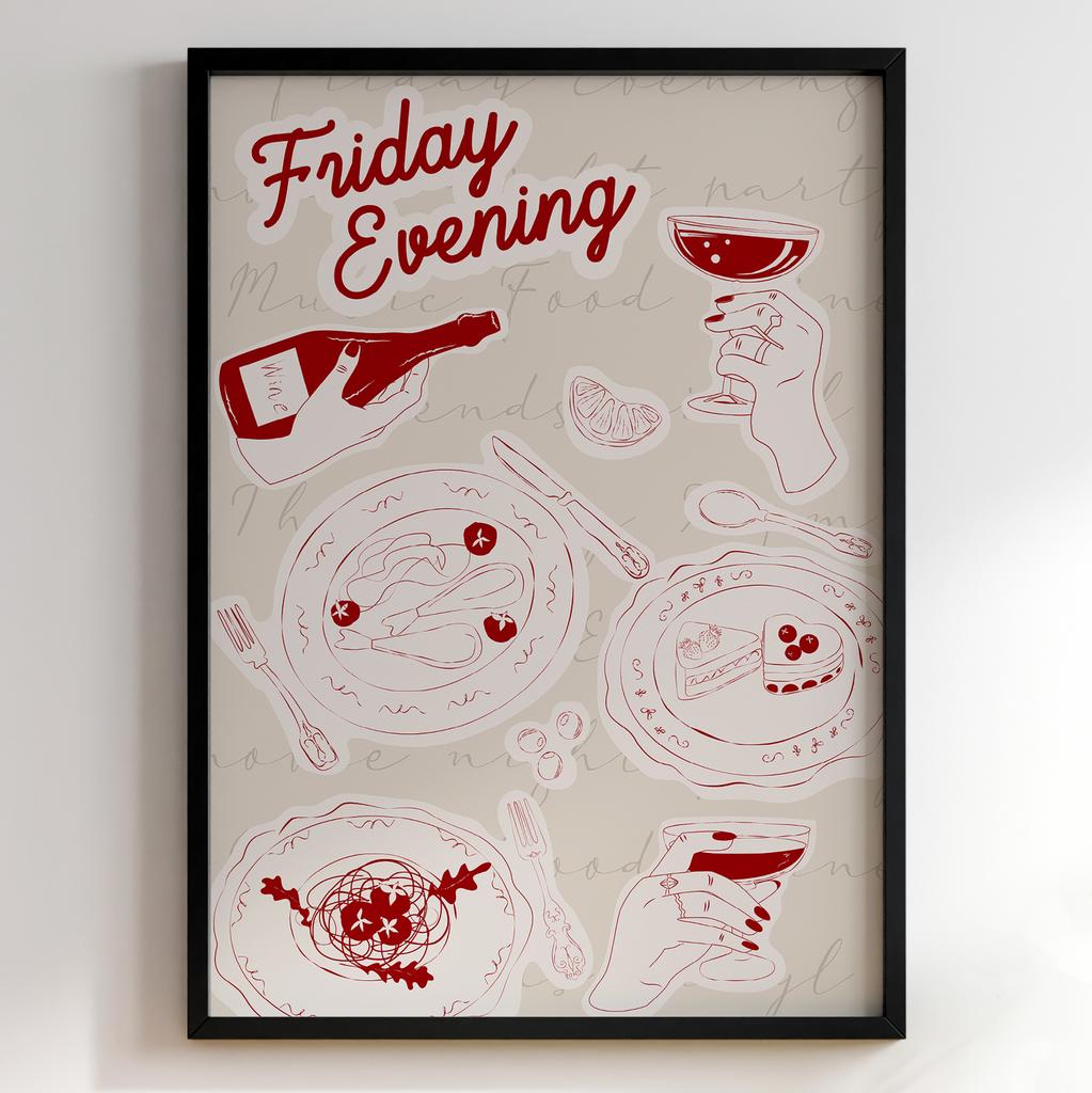 Постер з їжею – стильний постер для кухні